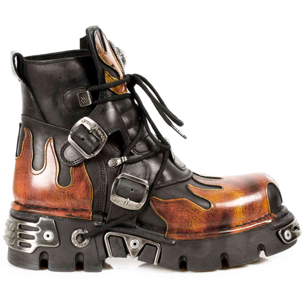 New Rock - M-288-S1 Stiefel - Schwarz/Schwarz